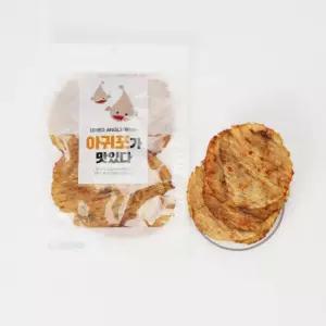 [해살이]국내가공 황토가마에 구운 아귀포 100g
