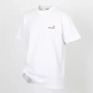 CARHARTT WIP 26SS AMERICAN SCRIPT T-SHIRT I029956 02XX) 반팔 아메리칸 스크립트 티셔츠)