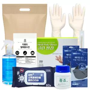 올인원 청소세트 소독용 에탄올 소독티슈 중조 주방 욕실 기름때 탈취 냄새제거