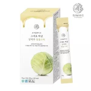 트리밀데이즈 그대로 짜낸 양배추 벌꿀스틱 15포 1박스