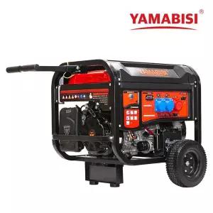 야마비시 EM15900 삼상 13.5kW 가솔린 발전기 4행정 산업용 대형발전기 4행정
