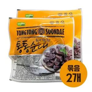 세진FS 속이꽉찬 통통순대 500gx2 냉장 찰순대 묶음2개