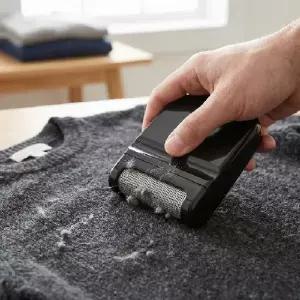 ( )일본 직수입 휴대용 니트 옷 보풀제거기 미니 수동