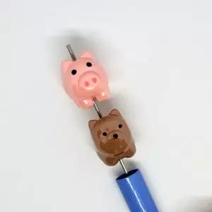 ( )볼펜꾸미기 볼꾸 동대문 꾸미기 DIY 캐릭터 알록달록 미니 돼지 강아지 피그 금돼지 동물 애니멀