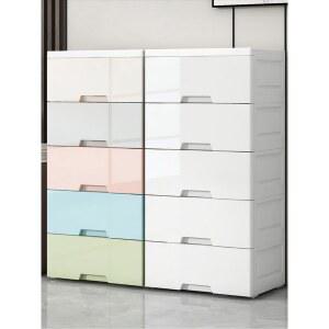 보관장 깊은 57 스낵 스타일 펀칭 폭 투명 보관함 35cm 배기 삼층 욕실 와이드서랍장 900 5단서랍장 1200