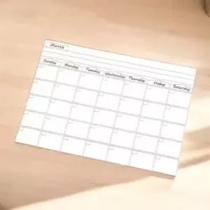 스케쥴러 게더릭 월간달력 자석 스케줄보드 (모던)