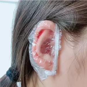 일회용 비닐 캐리어 바퀴 보호 커버 여행용 투명 이어캡 귀덮개 낱개