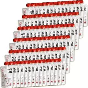 [하프클럽/기타]NFC 저온착즙 사과즙 100ml 30포 3팩