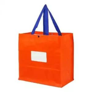 [문구] 대형 타포린 백 리유저블 가방 생수백