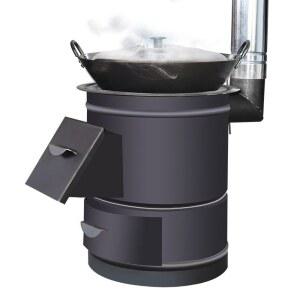 소각용 드럼통 소각로 화덕 마당화로 가마솥화덕 쓰레기 스토브 두께 큐 야외 스텐