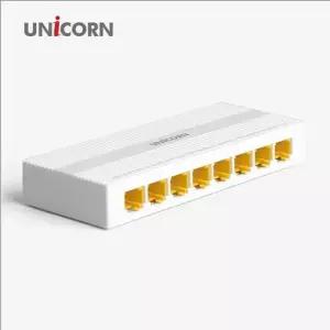 유니콘 8포트 기가 스위칭허브 공유기 랜선스위치허브 DG-800GIGA WFLX5P4