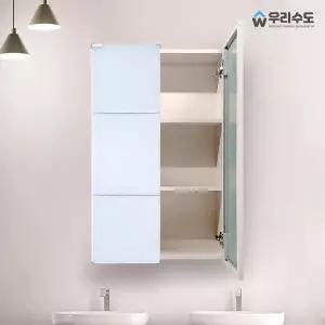 우리수도 라인 500Ⅹ800장 라인장 욕실장 화장실장 욕실수납장