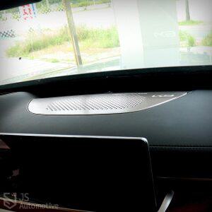 더뉴K9 알루미늄 대쉬보드스피커커버 엠블럼 DIY포인트 튜닝 몰딩 보호 패드 액세서리 용품