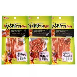 명견만리 연어 스테이크,슬라이스,큐브 70g/강아지간식