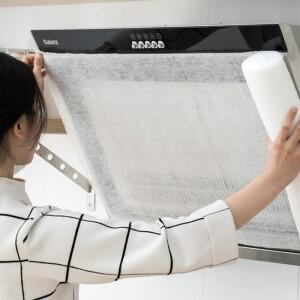 후드망 주방환풍기필터 가스렌지후드망 주방후드커버 간편컷팅 부직포 10M