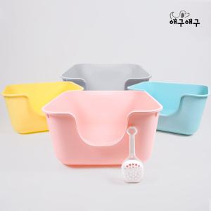 애구애구 고양이 화장실 특대형 평판형 초초대형화장실