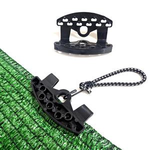 고급형 차광막 집게 50개 고정 클립 차양망 그늘 천막 설치 핀 원터치 원예 주차장 캠핑