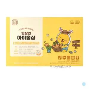 [하프클럽/기타]한삼인 아이 홍삼 아연 비타민B 어린이 추천 20ml30포