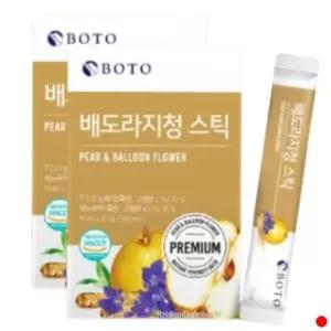 [하프클럽/기타]보뚜 배도라지청 스틱 환절기 목 건강 추천 30포 X2