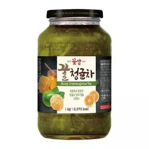 [꽃샘식품] 꽃샘 꿀 청귤차 1kg x 2개