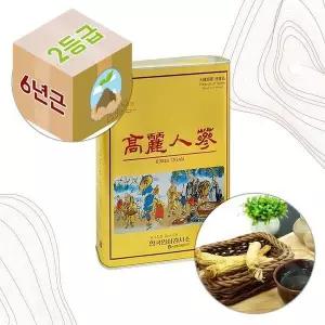 [하프클럽/기타]금산 6년근 백삼 피직 고려 인삼 2품 15편 300g