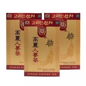 [하프클럽/기타]천일보 인삼차목함 고려인삼차 x 100포 3개