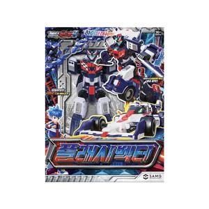 메탈카드봇S 플래시벡터 레이싱카 포뮬러카 로봇