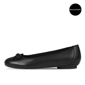 락포트 레이건 펌프 보우 컴포트 여성 플랫슈즈 정장 구두 블랙 무광 CH4577