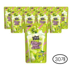 쟈뎅 카페리얼 샤인머스캣 에이드 230mlx30개 편의점 파우치 음료 