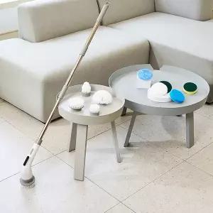 리바인 무선 만능 전동 다용도 화장실 욕실 청소기 9in1 분리형 방수