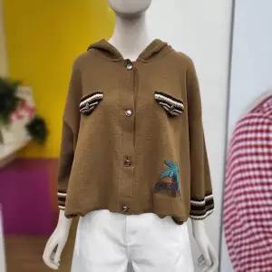 [베네통] 단추 후드 니트가디건 BAKC06441 KA_DJ