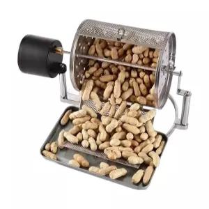 밤 굽는 기계 견과류 원두 자동 로스팅 회전 볶음 통