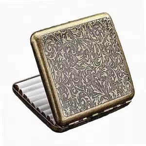 빈티지 청동 담배케이스 스테인리스 20개비 휴대용 남성용