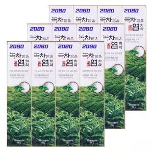 녹차 담은 다원 염치약 120g 12개 잇몸질환 예방효과 2138843 애경 J