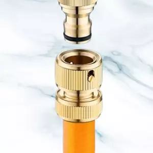 황동 퀵커플러 수도꼭지 호스 연결 커넥터 밸브 퀵커플러 수도연결 수도호스 호스연결