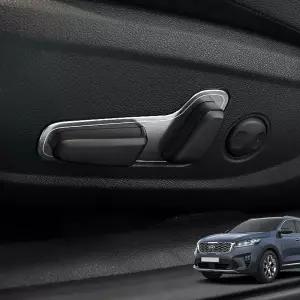 [간지] 더뉴쏘렌토 시트 조절 버튼 스위치 커버 몰딩 [호환상품]