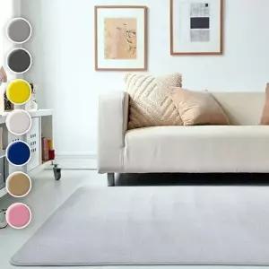 고품질 면터치 아트 극세사 러그 카페트 원형 100 오크나무자리 청...