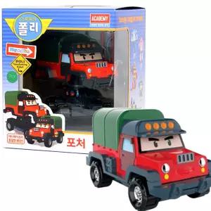 로보카폴리 변신로봇 4인치 포처 자동차 장난감