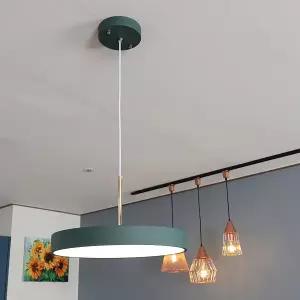 비츠온 플래티아 LED 식탁등 그린 펜던트 조명 주백색 인테리어조명