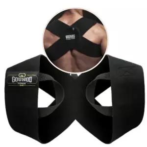 남성 스트레칭 어깨밴드 교정밴드 헬스 굽은등