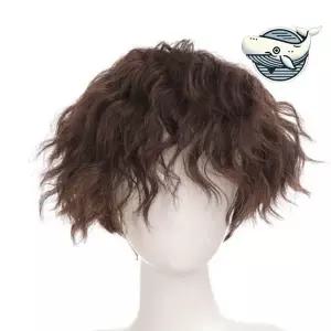 [하프클럽/]남자 스타일링 펌 가발 트렌디한 댄디 헤어컷