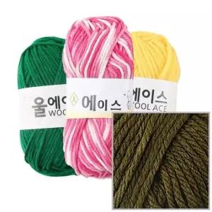 고품질 털실 NO.487 에이스 뜨개질 4개입 뜨개실 (WFJQMCA)