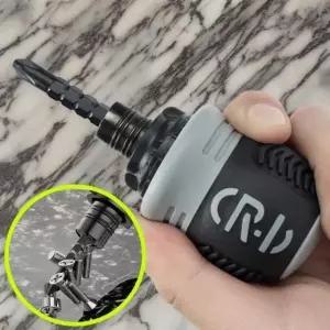 양방향 라쳇 주먹 드라이버 자석 작은 공구 길이 조절 1세트 (WFKAES7)