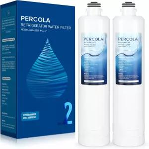 PERCOLA MIWF8200 워터 필터 Midea /MF-2812-R4 MRF29D3AST MRF29D6AST MRF29D9BST 냉장고 모델(2팩)과