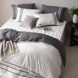 에스데코 LEO마이크로화이바 먼지없는 호텔이불매카세트K화이트투톤