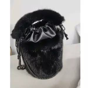 아르니천연 스킨밍크 복조리백