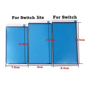 [호환품]스위치 콘솔 용 1PCS LCD 화면 터치 스크린 NS Lite 방진 스폰지 양면 접착 스티커