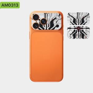 2개입 풀커버 렌즈 보호필름  스크래치 방지 무광 카메라 커버  아이폰호환 17 프로 맥스 17Pro용 컬러 스