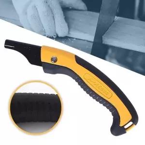 화훼톱손잡이 교체형 목공 고무처리 안전작업 권총형톱날핸들 전지용 (WFKBVWH)