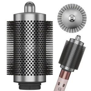 [미국배송] 다이슨 에어랩용 대형 원형 브러시 부착물 에어랩 액세서리용 타원형 볼륨 브러시 완벽하게 설계된 그레이 HS01 HS05